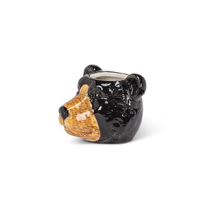 Small Black Bear Planter