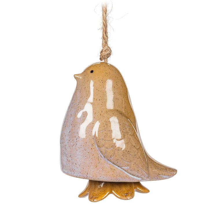 Medium Yellow Bird Wind Chime