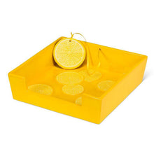 Load image into Gallery viewer, Square Lemon Slice Napkin Holder
