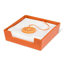 Load image into Gallery viewer, Square Orange Slice Napkin Holder
