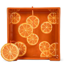 Load image into Gallery viewer, Square Orange Slice Napkin Holder
