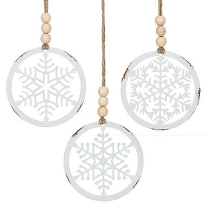 Cutout Snowflake Ornament - Assorted