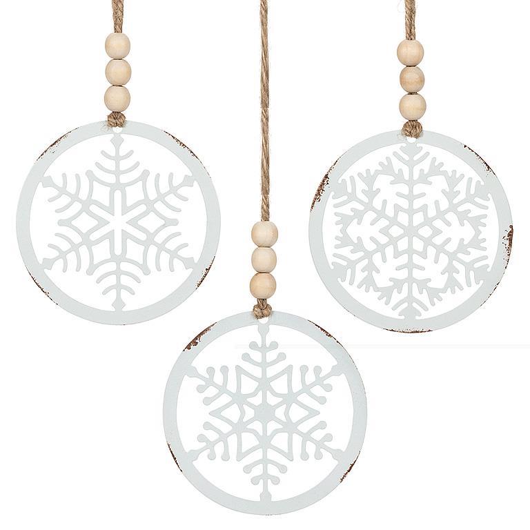 Cutout Snowflake Ornament - Assorted