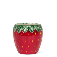 Load image into Gallery viewer, Strawberry &amp; Leaf Small Planter
