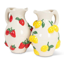 Load image into Gallery viewer, Large Jug with Strawberries
