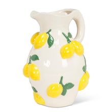 Load image into Gallery viewer, Large Jug with Lemons
