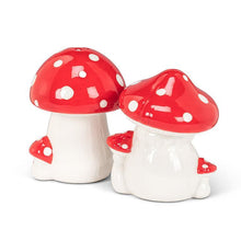 Load image into Gallery viewer, Dot Mushroom Salt &amp; Pepper
