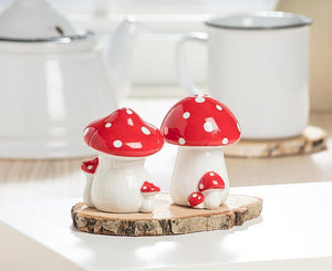 Dot Mushroom Salt & Pepper