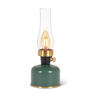 Green Lantern LED Lamp with Chimney