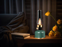 Load image into Gallery viewer, Green Lantern LED Lamp with Chimney
