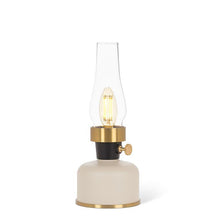 Load image into Gallery viewer, Ivory Small Lantern LED Lamp with Chimney

