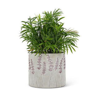Lavender Design Planter - Medium
