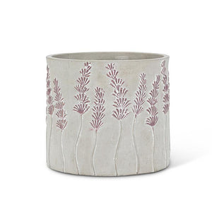 Lavender Design Planter - Medium