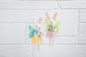 Bunny with Wings Ornament - Assorted