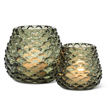 Load image into Gallery viewer, Medium Green Pinecone Tealight
