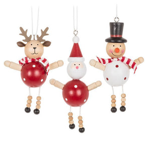 Christmas Friends Ornaments - Assorted