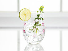 Load image into Gallery viewer, Stemless Wine Glass with Pink Bows
