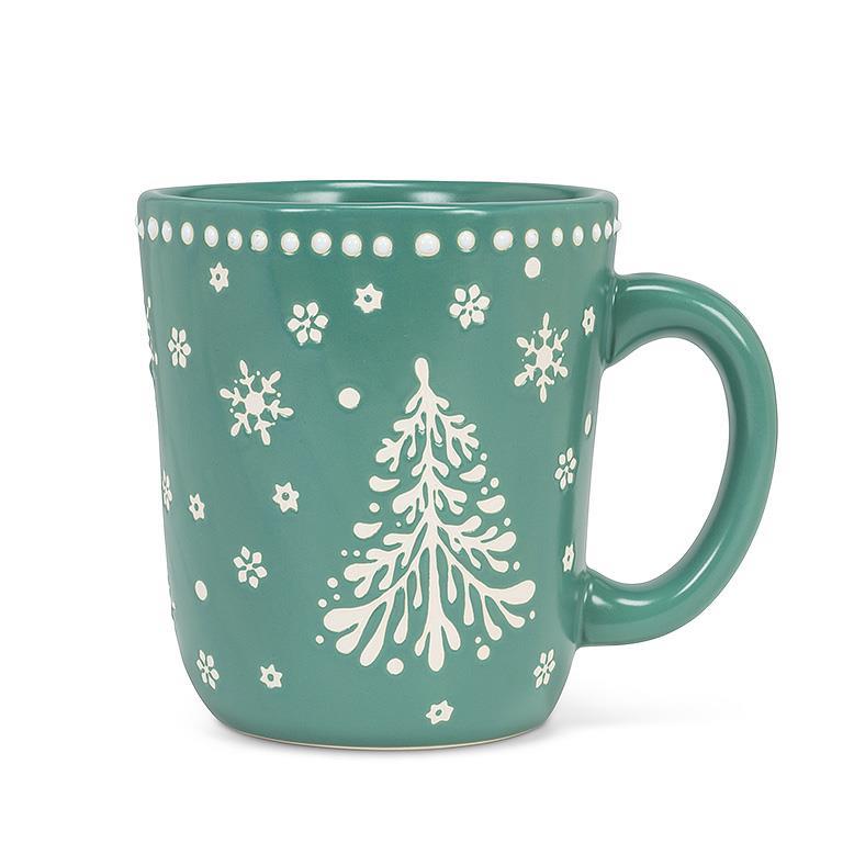 Tree & Snowflakes Mug