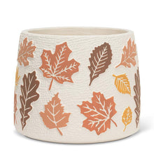 Load image into Gallery viewer, Large Fall Leaves Planter
