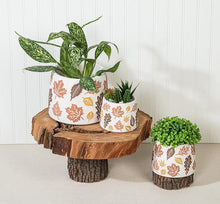 Load image into Gallery viewer, Medium Fall Leaves Planter
