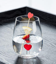 Load image into Gallery viewer, Heart Icon Stemless Wine Glass
