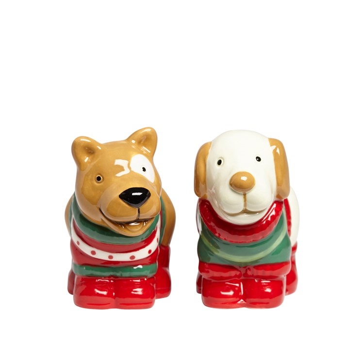 Dog Salt & Pepper Shakers