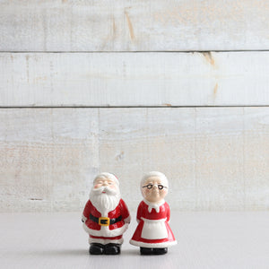 Mr & Mrs Claus Salt & Pepper Shaker