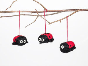 Mini Ladybug Ornament