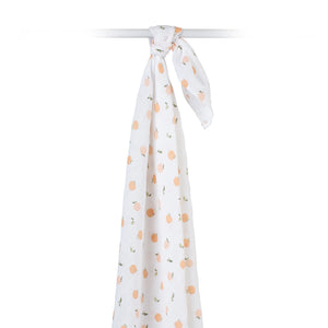 Swaddle Blanket Muslin Cotton - Peaches