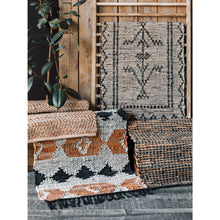 Load image into Gallery viewer, Miller Gray Leather Chind 2&#39;x3&#39; Rug
