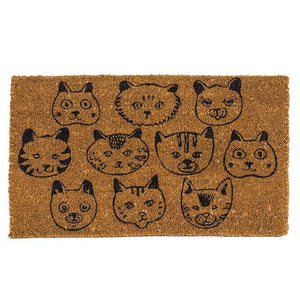 Simple Cat Face Doormat