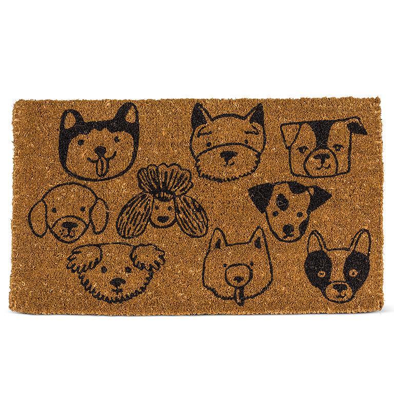 Simple Dog Face Doormat