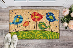 Colourful Birds Doormat