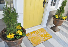 Load image into Gallery viewer, Sunflower Hello Doormat
