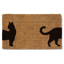 Load image into Gallery viewer, Coming &amp; Going Cat Doormat
