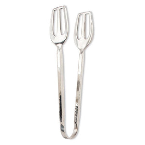 All Purpose Tongs with Hammer Finish Handle