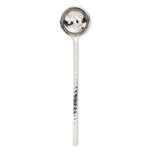 Olive Spoon with Hammer Finish Handle