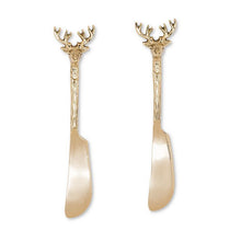 Load image into Gallery viewer, Stag Head Pate Spreaders - Set of 2
