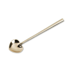 Gold Heart Small Spoon