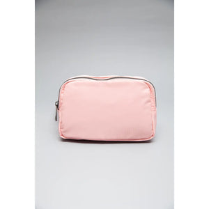Pink Waterproof Belt Bag