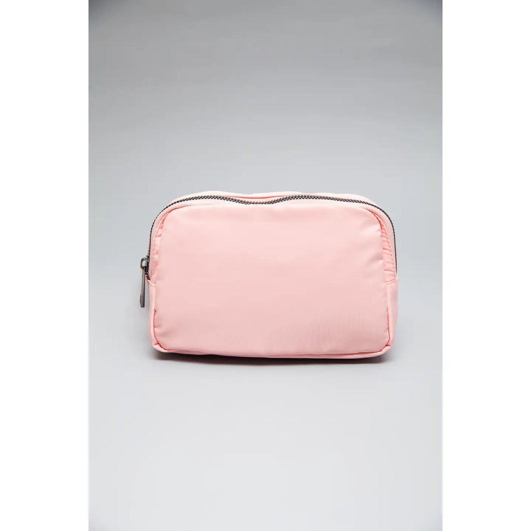 Pink Waterproof Belt Bag