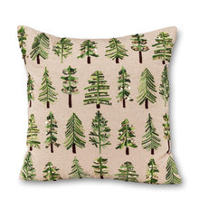 Load image into Gallery viewer, Square Beaded Trees Pillow
