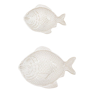 Fish True Ocean Stoneware Serving Bowl - Assorted