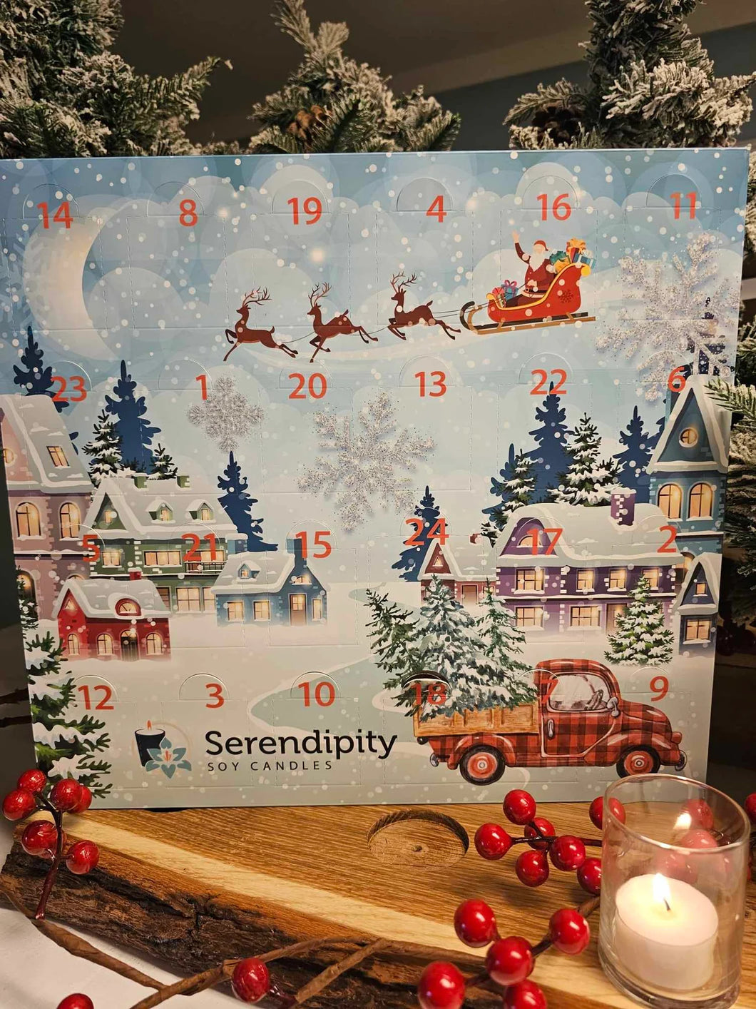 Advent Soy Candle Calendar