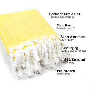 Honeycomb Turkish Body Towel