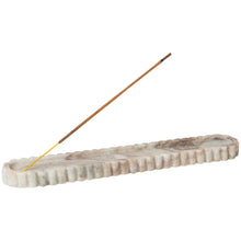 Load image into Gallery viewer, Brown Marble Incense Holder
