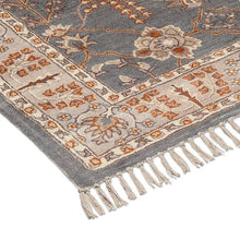 Load image into Gallery viewer, Dark Grey Printed 3&#39;x5&#39; Floor Rug
