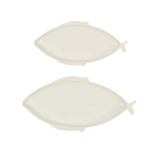 Load image into Gallery viewer, Fish White Serving Plates - Assorted
