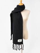 Load image into Gallery viewer, Black Simple Scarf
