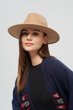 Load image into Gallery viewer, Beige Fedora
